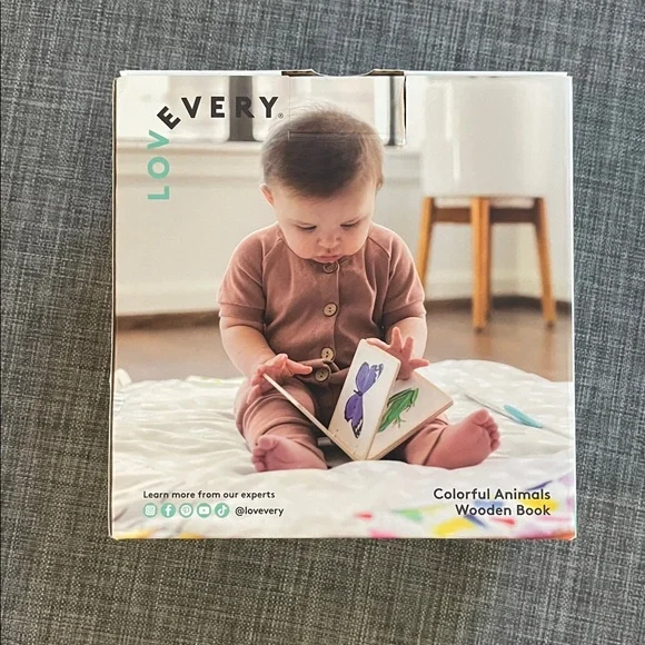 Lovevery Wooden Book - Picture 2 of 3